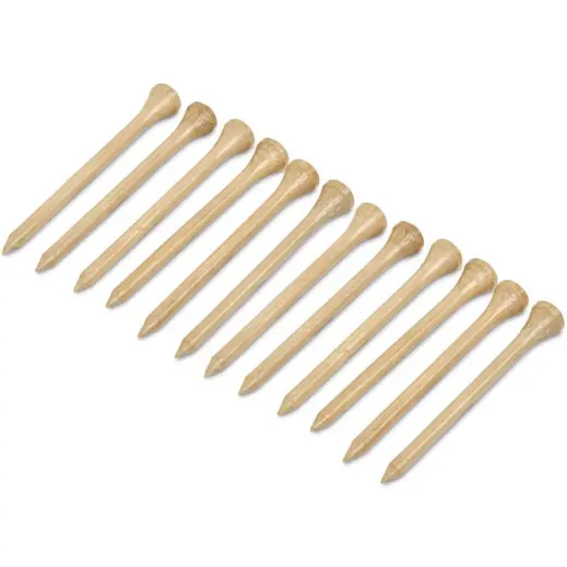Altitude Swingstart Set of 12 Golf Tees Natural Tees